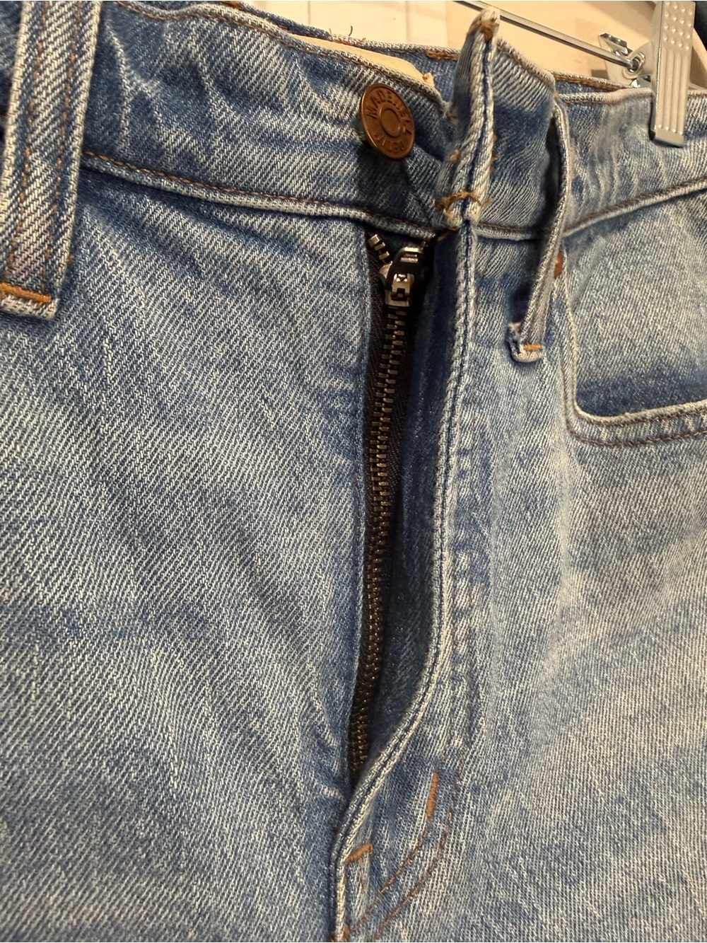 Madewell Perfect Vintage Flare Jeans Womens Size 25 High Rise Light Wash Denim - Picture 12 of 13